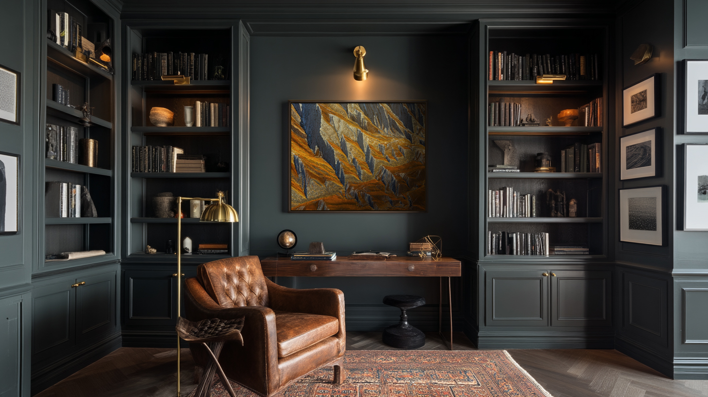 Whiskey Sun — Badlands abstract fine art in interior